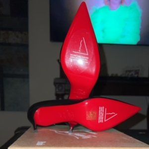 Christian Louboutin PUMPS 39.5 BLACK